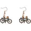Creative Retro Y2K Bicycle Earrings Chil - Uhani - $5.00  ~ 4.29€