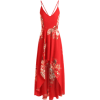 Criss Cross Asymmetrical Maxi Dress - sukienki - 