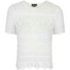 Crochet Top - Shirts - kurz - 