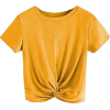 Crop Shirt - Košulje - kratke - 