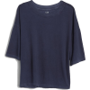 Crop Short Sleeve Crewneck T-Shirt - T-shirts - 