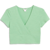 Cropped T-Shirt - Shirts - kurz - 