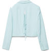 Cropped blazer with back ties - Jakne i kaputi - 