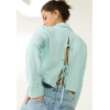 Cropped blazer with back ties - Ljudi (osobe) - 