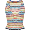 Cropped crochet-knit top by Missoni   - 半袖シャツ・ブラウス - 