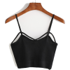 Shein Cross Front Cami Top  - Koszulki bez rękawów - $4.00  ~ 3.44€