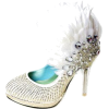 Crystal feather - Shoes - 