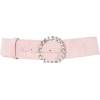 Crystal-Embellished PVC Belt - Remenje - 