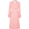Crystal-embellished wool-cady coat - Kurtka - 