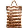 Cult Gaia Riya Wood Bead Tote - Hand bag - 