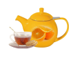 Cup and pot of tea - Напитки - 