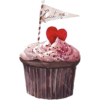 Cupcake - イラスト - 