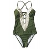 Cupshe Fashion Women’s Ladies Vintage Lace Bikini Sets Beach Swimwear Bathing Suit - Costume da bagno - $28.99  ~ 24.90€