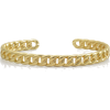 Curb chain cuff, bracelet, jewelry - Bracelets - 27.00€  ~ $31.44