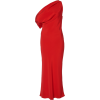 Cushnie One-Shoulder Draped Silk Gown - Dresses - 