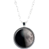 Custom Birthday Moon Phase Necklace - Necklaces - 