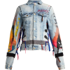 Customised street couture denim jacket - Jacket - coats - 