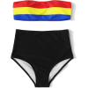 Cut and Sew Bandeau Bikini Set - Kostiumy kąpielowe - $20.00  ~ 17.18€