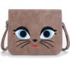 Cute Cartoon Embroidery Cat Crossbody Ba - Messenger bags - $17.00  ~ £12.92