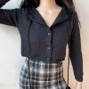 Cute fur ball furry short sweater women - 半袖シャツ・ブラウス - $32.99  ~ ¥3,713