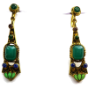 Czech, 1920/30s earrings - Orecchine - 