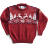DALE OF NORWAY red & white sweater - Puloverji - 