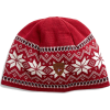 DALE OF NORWAY red & white wool tuque - ハット - 