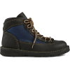 DANNER black & blue laced ankle boot - Škornji - 