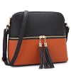DASEIN Lightweight Medium Crossbody Bags Handbags Cute Purses with Tassel - Hand bag - $59.99 