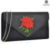 DASEIN Women Flower Clutches Evening Bags Handbags Crossbody Bags Wedding Party Prom Clutch Purse - Hand bag - $11.99 