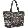 DASEIN Womens Designer Tote Bag PU Leather Shoulder Bag Handbag Crossbody - Torbice - $249.99  ~ 214.71€