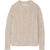 &DAUGHTER Stevie cable-knit linen and co - Pullover - 