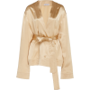 DEITAS belted satin wrap top - Jacket - coats - 