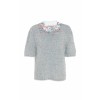 DELPOZO Embroidered Lurex Crewneck Sweat - Pullovers - 