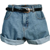 DENIM SHORTS - 短裤 - 