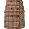 DEREK LAM 10 CROSBY plaid mini skirt - Юбки - 