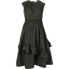 DICE KAYEK black ruffled dress - Obleke - 