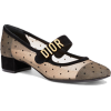 DIOR BABY-D BALLET PUMP IN BLACK DOTTED - Flats - 