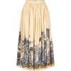 DIOR FRINGED SKIRT IN COTTON WITH "TOILE - Юбки - 