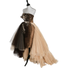 DIOR by John Galliano brown floral dress - sukienki - 
