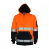 DNC WORKWEAR Hi-Vis 2-Tone Fleecy Hoodie - Jacket - coats - $45.90  ~ £34.88