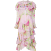 DODO BAR OR floral print ruffle trim dre - Dresses - 