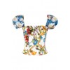 DOLCE & GABBANA Lace-up floral-print top - Camisas - 