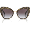 DOLCE & GABBANA Cat-Eye Sunglasses - Темные очки - 