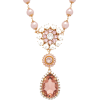 DOLCE & GABBANA Crystal and faux pearl d - Necklaces - 
