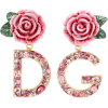 DOLCE & GABBANA Crystal-embellished clip - イヤリング - 445.00€  ~ ¥58,313