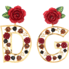 DOLCE & GABBANA Crystal-embellished earr - Ohrringe - 