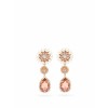 DOLCE & GABBANA Crystal-embellished flor - Brincos - 