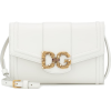 DOLCE & GABBANA DG Amore leather clutch - Bolsas com uma fivela - 