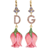 DOLCE & GABBANA DG embellished tulip ear - Orecchine - 